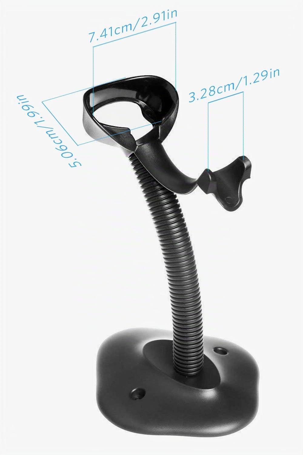 Inateck Barcode Scanner Kabellos 2D, QR Code Scanner mit Ständer, BCST-23