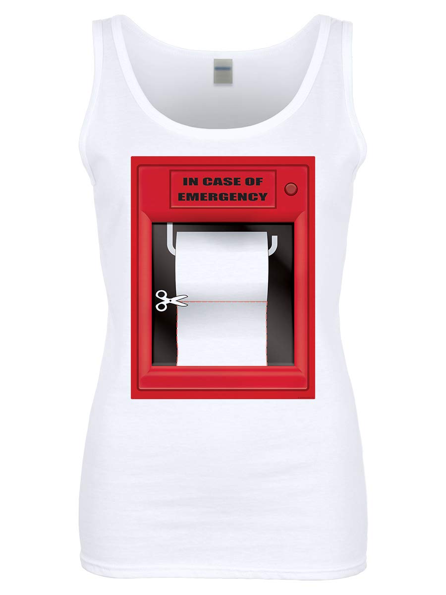 in Case of Emergency Break for Toilet Roll Ladies Vest
