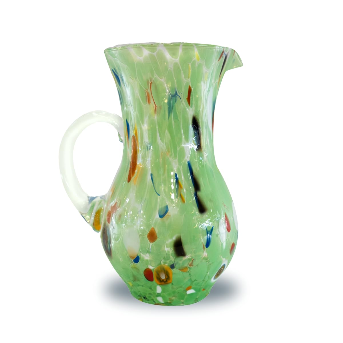 Gocce di Murano Jarra Buvette de 750 ml fabricada en Italia de vidrio soplado. Trabajados según la tradición de los artesanos de Murano, jarra de mesa elegante