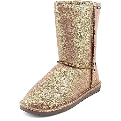 Bearpaw Women's Emma 8'' Pull On Fashion Boots,6 M, Chocolate/Bronze