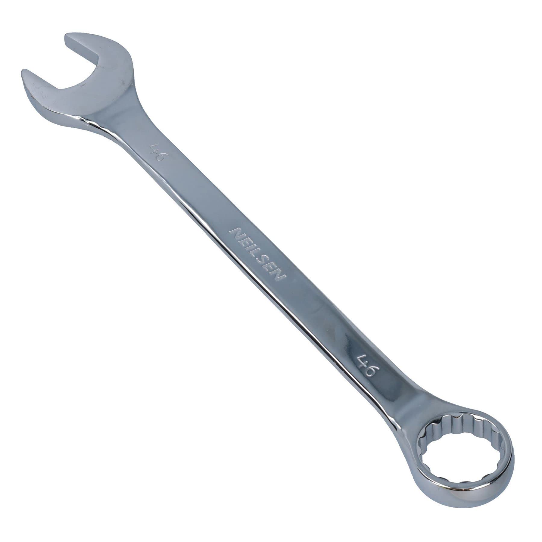 AB Tools 46mm Metric Combination Combo Ring Spanner Wrench Extra Long Bi-Hex Ring