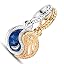 Splittable Yin & Yang And Sun & Moon Dangle Charm 849