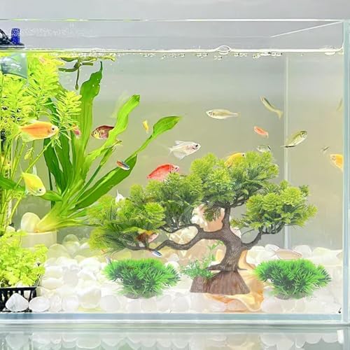 Décoratives du réservoir d'eau artificielles avec herbe de premier plan haute simulation - 3