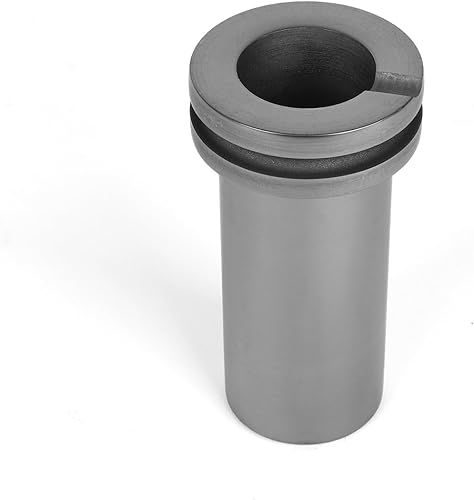 Naajop Crisol de grafito Resistencia a altas temperaturas Precioso Oro Astilla Metal Fundición Hornos Fundición Accesorios Hornos Fundición Crisoles