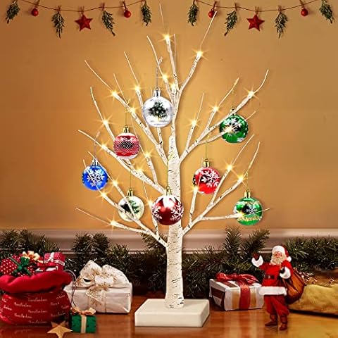 Árbol de Abedul con Luces LED Cover