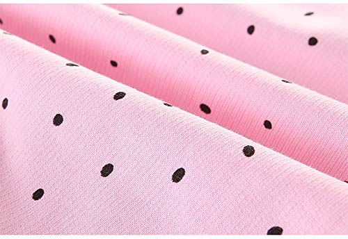 Image of Bumeex Girls Cotton Crewneck Cute Sweatshirts The Hedgehog and The Fox Pink 2-7T