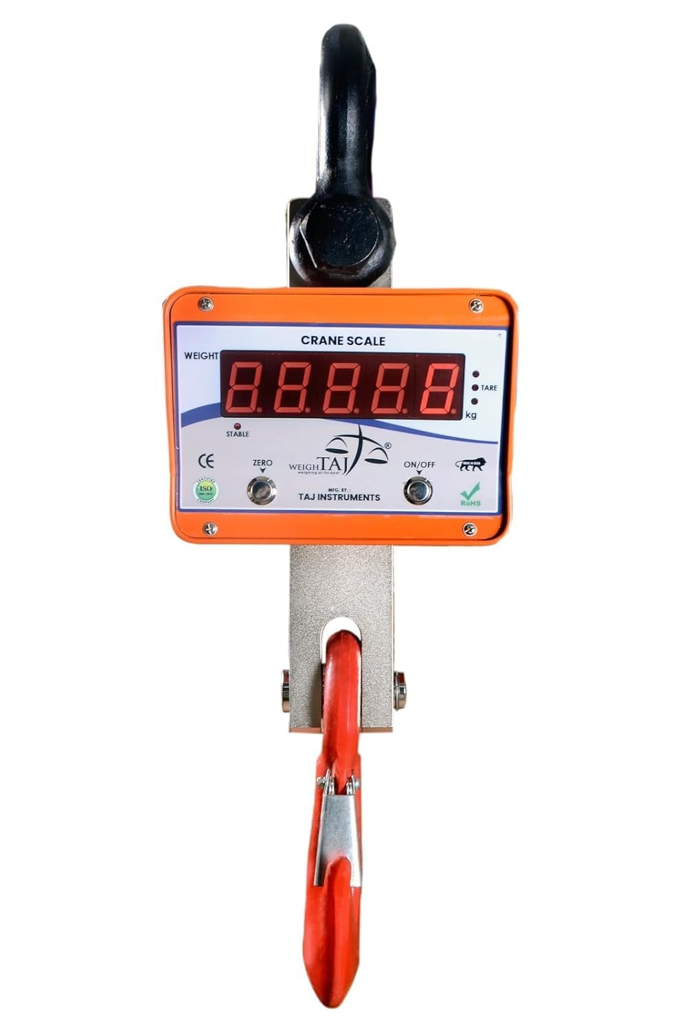 TAJ INSTRUMENTS TICS Premium Industrial Grade Digital Crane Weighing Scale With IR Remote,Best For Heavy Industrial Use,100% Indian Make (15000Kg(15Tons)-image-16