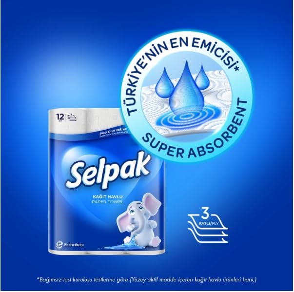 Selpak Kağıt Havlu 12'li