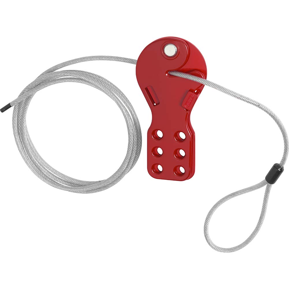 ABUS 00361 Standard Cable Safety Lockout, 15-Feet