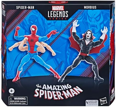 The Amazing Spider-Man Marvel Legends Pack 2 Figurines Spider-Man & Morbius 15 cm — view 2