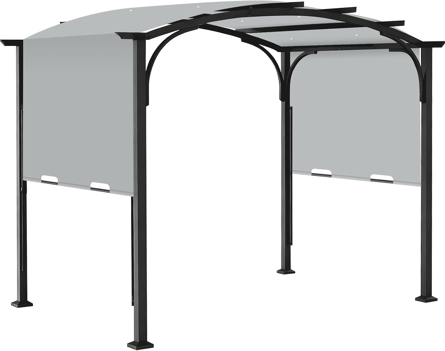 slashome 200" x 103" Pergola Replacement Canopy, Fits L-PG152PST-B, Gray
