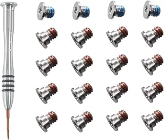Repair Replacement Screws with Screwdriver for MacBook Pro 13 or 15 inch Retina Display A1398 A1425 A1502 2012-2015, Bottom Case Cover P5 Pentalobe Repair Tool Kit Laptop PC Computer
