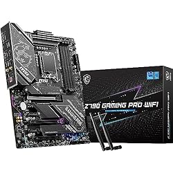 Msi Z790 Gaming Pro Wi-Fi - Placa Base Compatible con Procesadores Intel Core, Pentium Gold y Celeron de 12a y 13a Generación para Zócalo LGA 1700, Admite Memoria DDR5