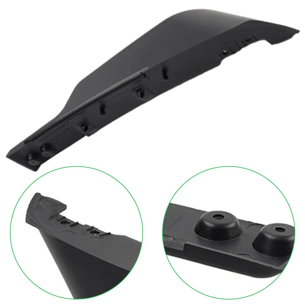 Deflector de aire inferior para parachoques delantero de coche, ABS, compatible con Land Rover Range Rover Velar Base S SE y SVA 2017-2024 LR115672 LR115671 derecho