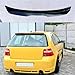 Car Spoiler for VW Golf 4 MK4 R32 1999 2000 2001 2002 2003 2004 2005 2006, Anti-Collision Protection Body Parts Anti Scratch Abrasion Resistant Stable Bumpers,A/Glossy Black