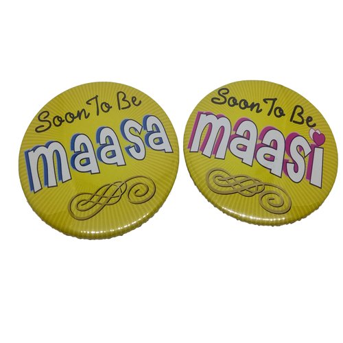 Atpata Funky Soon To Be Relatives Brooch Pins (Maasa Maasi) (B07FCQBKJ5) Amazon Price History, Amazon Price Tracker