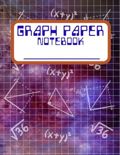 Graph Paper - 4x4 Quad Ruled Graph Paper With Wide Ruled Lines for Notes And To Show Your Work: 150 Pages - 8.5 x 11 inches - Great For Math & Science