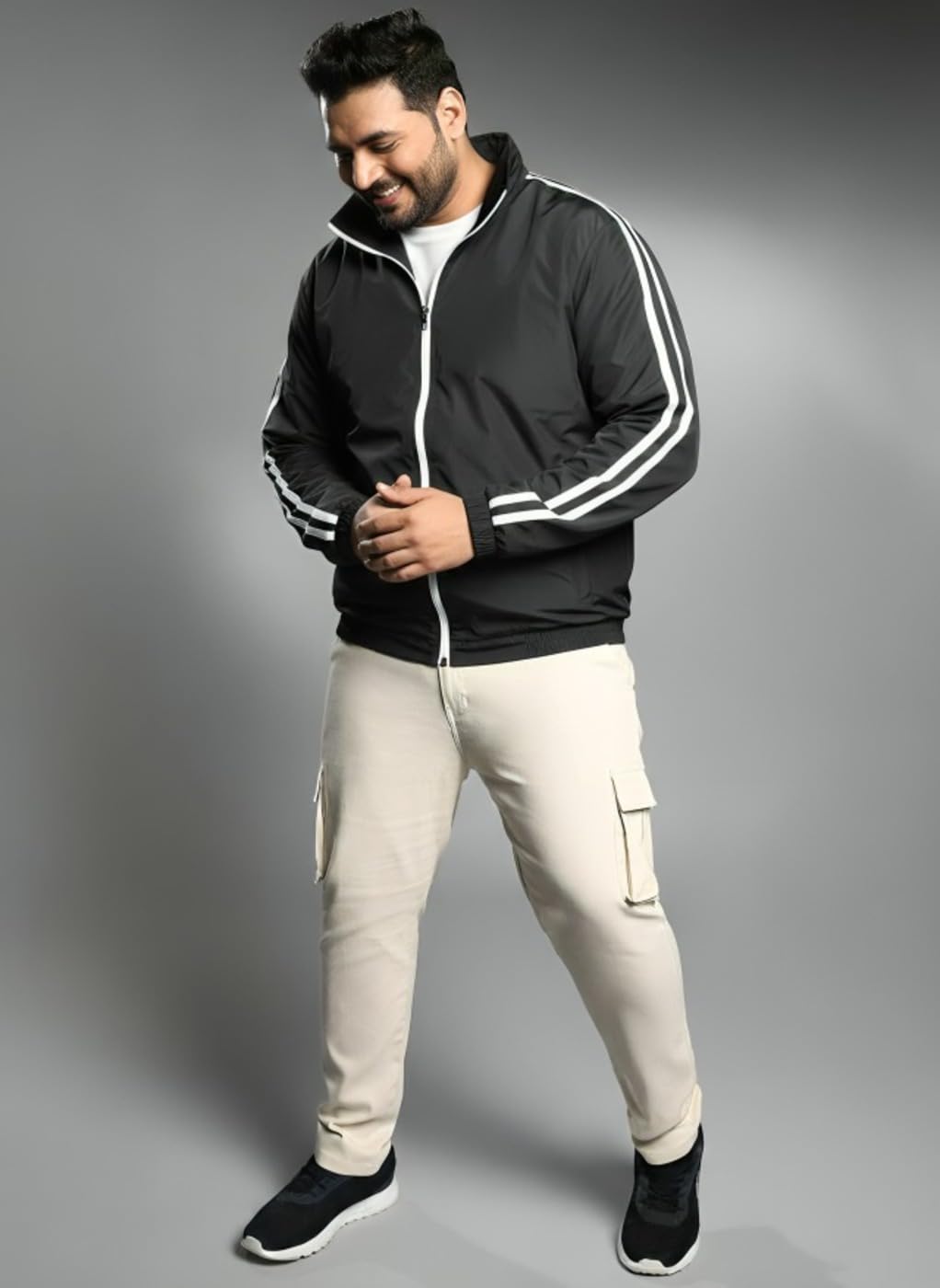 MAYKR Black Bomber jacket|Jacket For Men|Oversized Jacket|.65 2