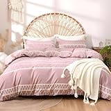 Bettwäsche 200x220 Von Instagram Inspiriert Bettbezug 200x220 Geometrisches Muster Bettbezug mit 2 Kissenbezüge 80x80cm, Bettwäsche-Sets Microfaser mit Reißverschluss v299