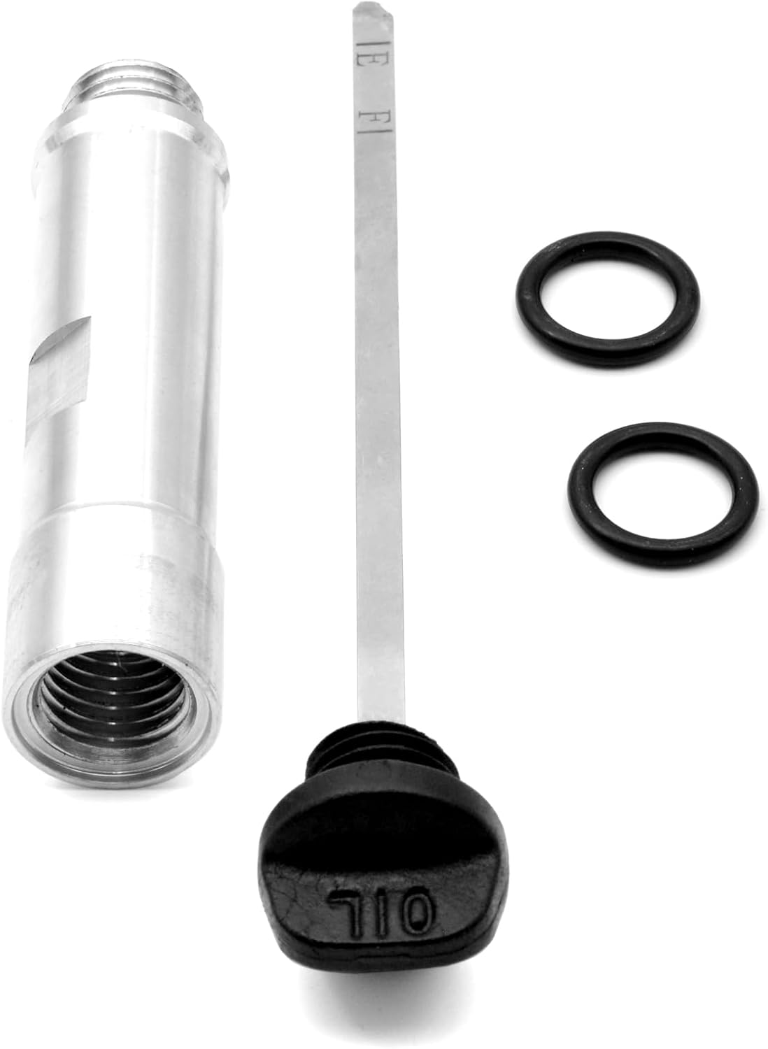 Oil Dip Stick Extension Tube Compatible for Hisun 500cc 550cc 700 UTV,Sector450 550 750,MSU Bennche Massimo 15651-007G-0000
