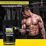 Nuke Nutrition Creatine Tablets 3000mg - 60 Tablets - Pure Creatine Monohydrate Supplements to Boost Muscle Mass, Bulk & Strength - Excellent Pre Workout for Men & Women - Boost Energy & Performance - Image 5