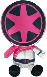 Bandai Namkonui Sentai Hero Plushy, Bakujo Sentai Bumbunger, Bung Pink, 6518, Size: Approx. 5.1 inches (130 mm)