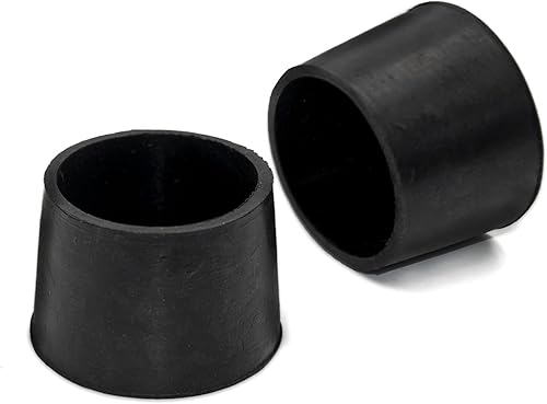 Miniatura 63 de Flyshop 4 tapas redondas de goma de 1.772 in para patas de silla, protectores de suelo, antideslizantes y reducción de ruido, calcetines duraderos