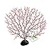 Ldbuejiaja Sea Fan Coral Decorations Faux Coral Décor Artificial Coral Branch Décor Aquariums Ornament Fish Tanks Landscape Faux Coral Décor
