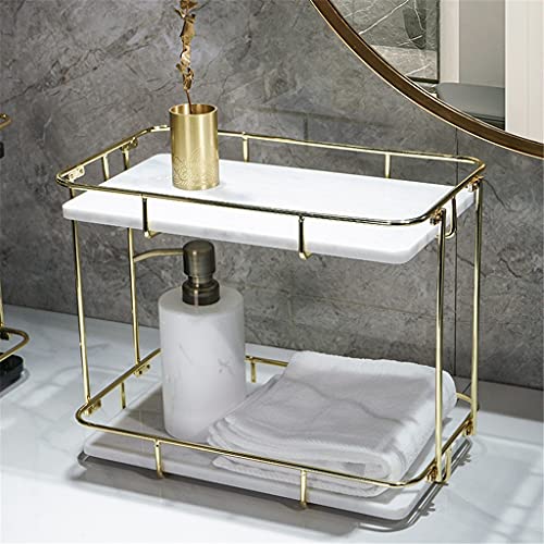 Vanity tablette de salle de bains en marbre pour meuble de rangement angle - 4