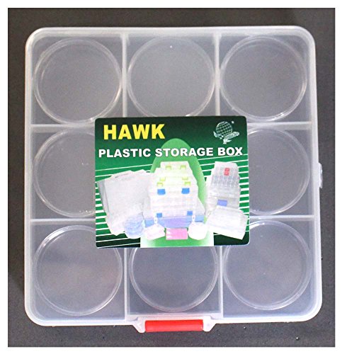Hawk Divided Box With Round Containers - Tj86012 #TOP3
