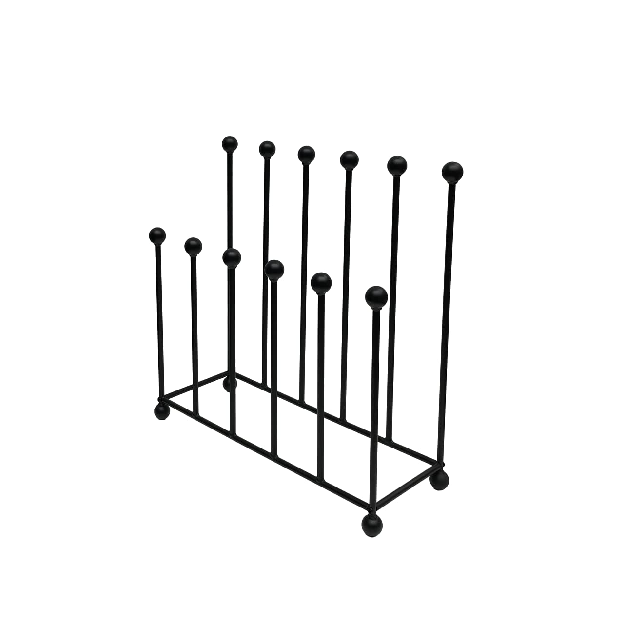 DT IRONCRAFT Welly Boot Rack - 6 Pairs Wellington Stand for Indoor and Outdoor - Shoe Holder Muddy Boot Storage Organizer