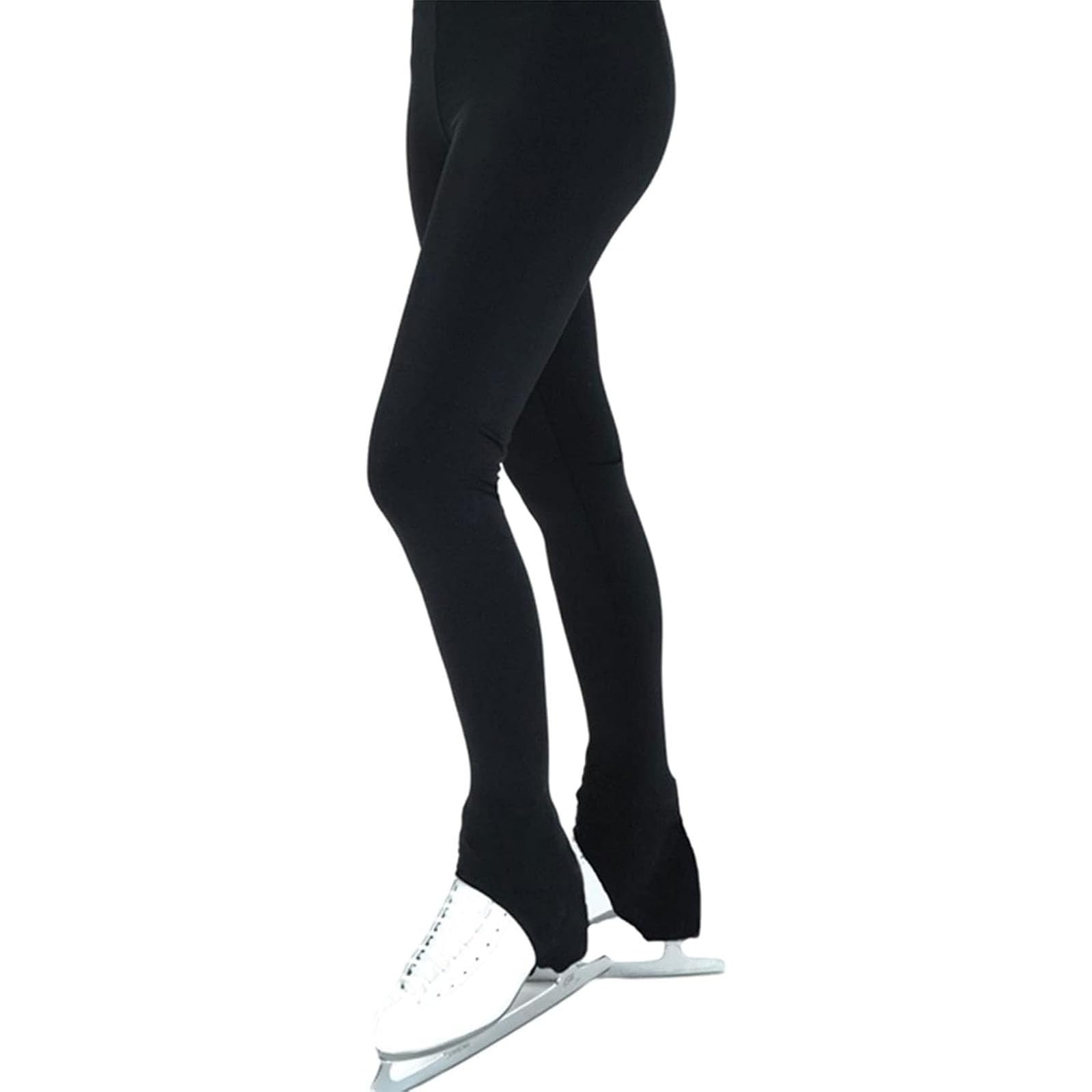 Eiskunstlauf Hose für Damen warm gefütterte Schlittschuhhose Sportleggings