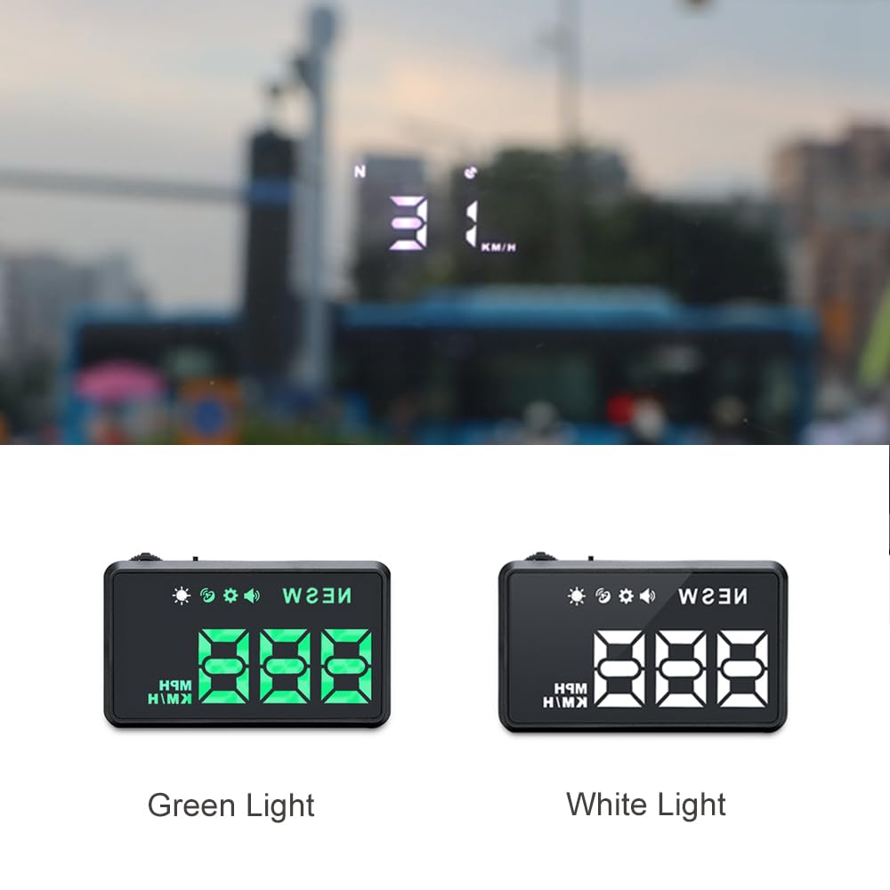 Odomètre, G10 Universel HUD GPS, Affichage Tête Haute, Compteur De Vitesse, Affichage LED, Pare