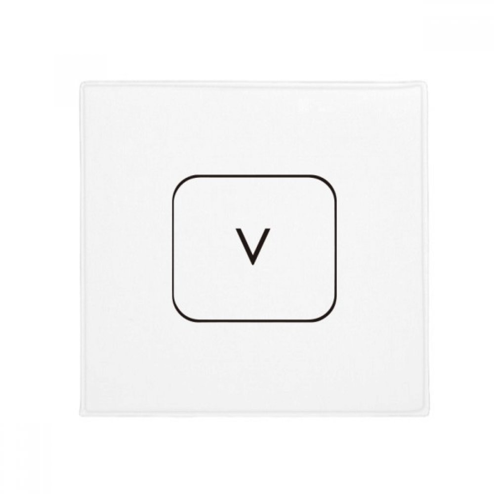 Tapis Clavier Symbole V antidérapant pour sécuriser le sol de la salle de bain