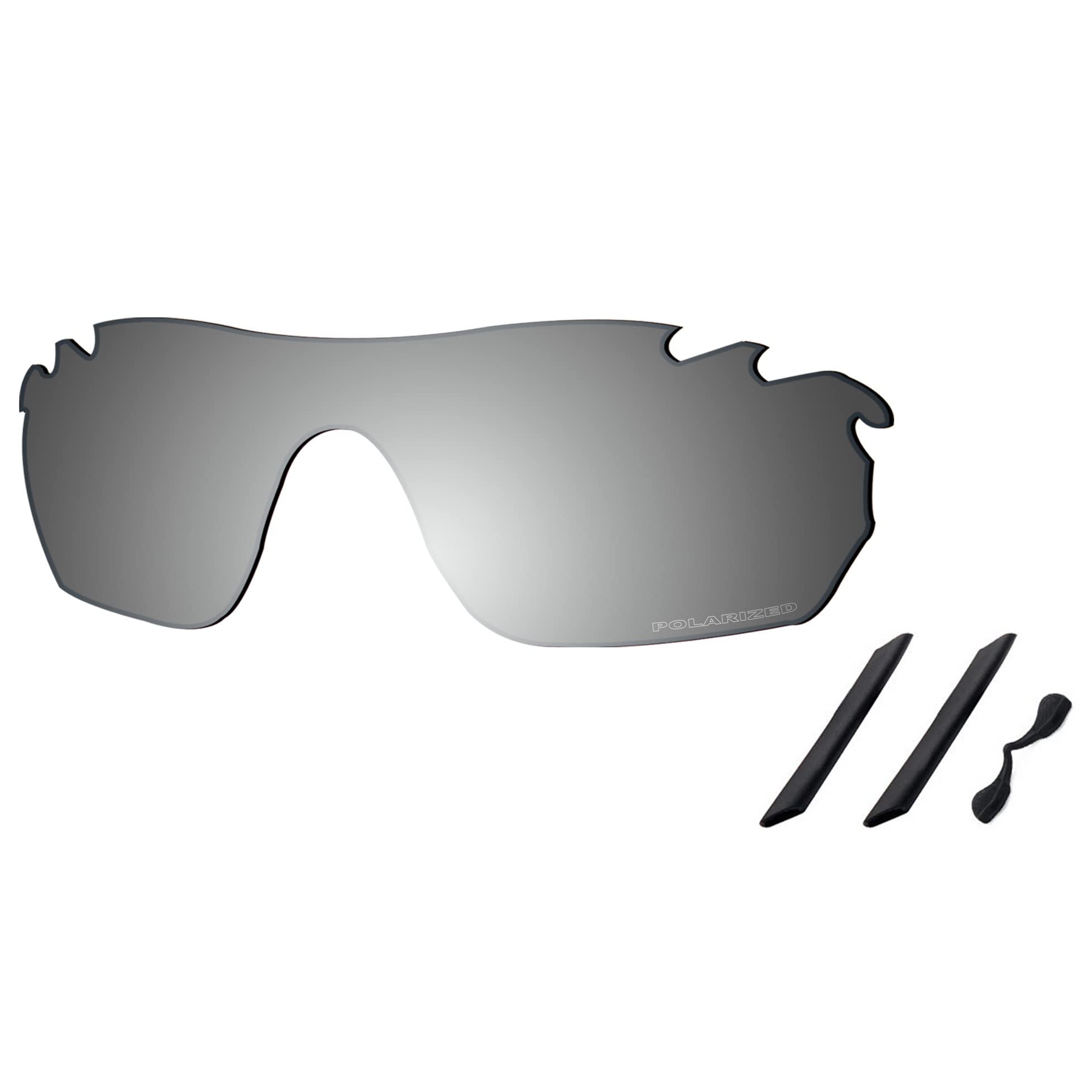 Lentilles RadarLock Edge Vented Oakley Soucoupe - Chrome Metal Polarisé