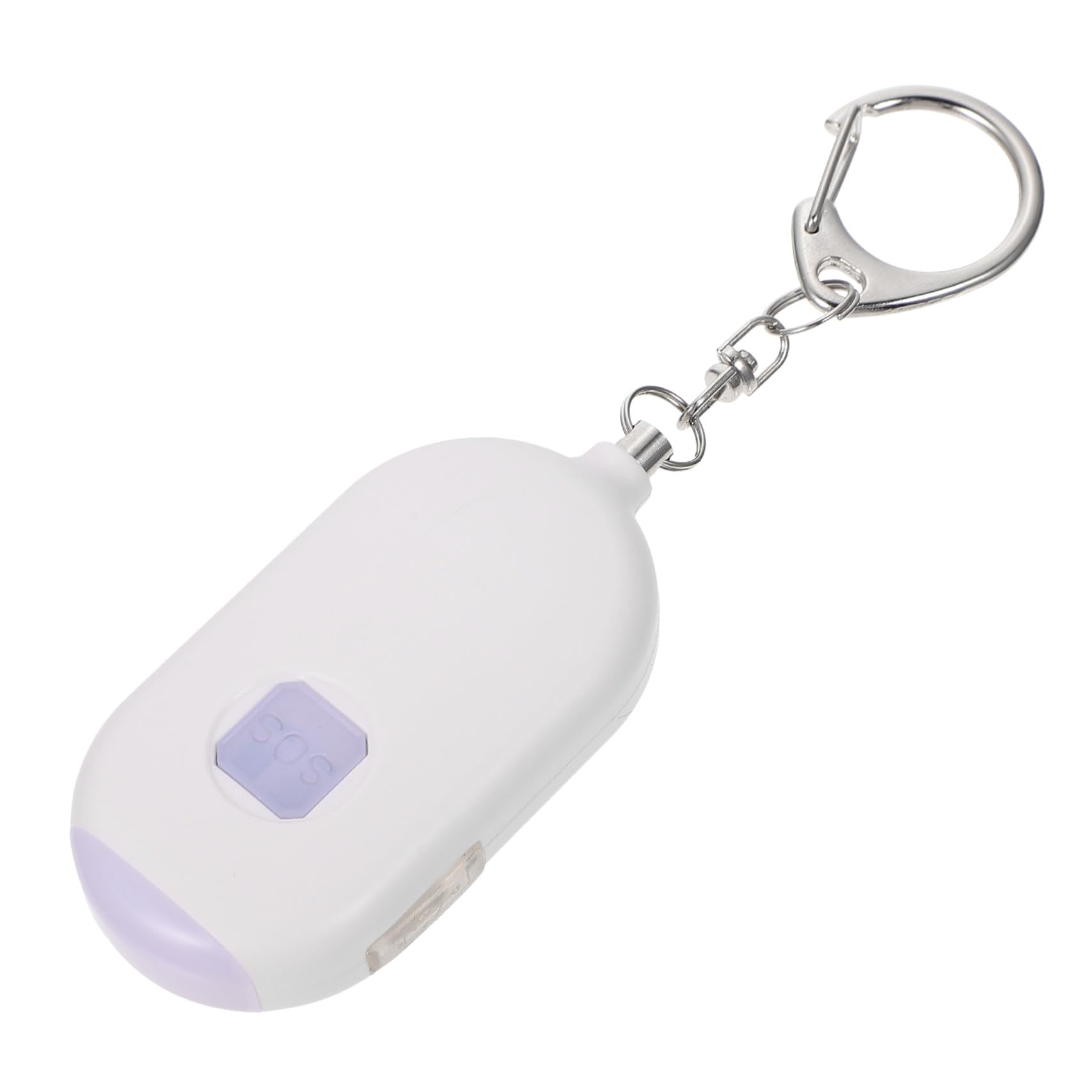 Mikikit 3pezzi Led Flashlight with Emergency Alarm for Personal Mini Self- Keychain for Women and Workers Packaging