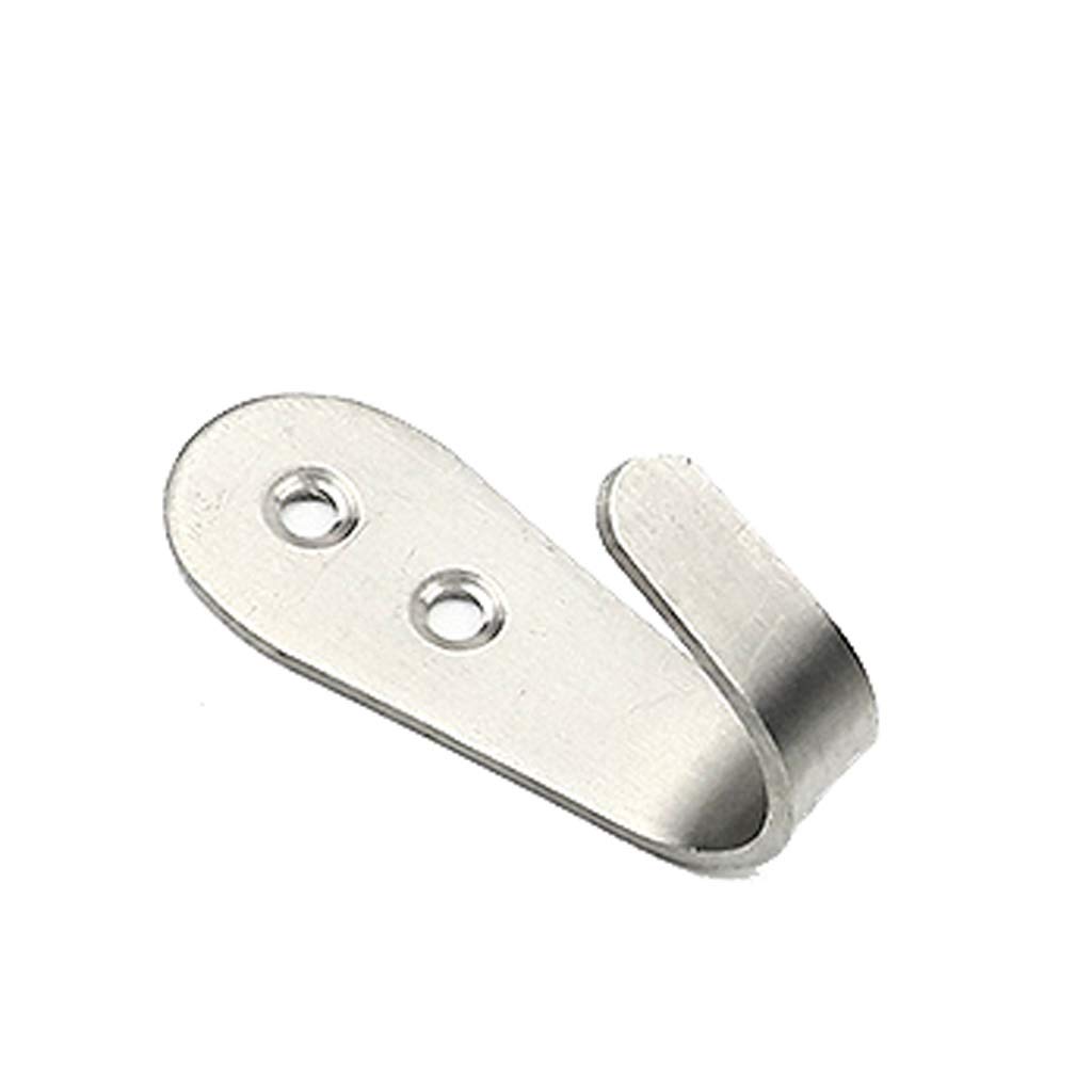 Crochet solide en acier inoxydable perforé pour charge lourde