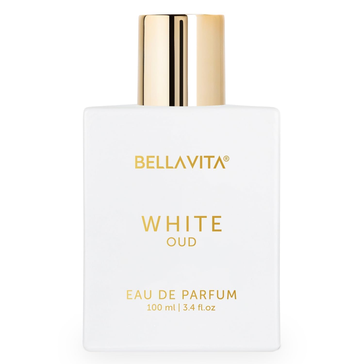 Bella Vita Luxury White Oud | Long Lasting Unisex EDP 100ml | with Orange, Patchouli, Musk | Oud & Fruity Premium Fragrance Perfume for Unisex | Great for Everyday Use