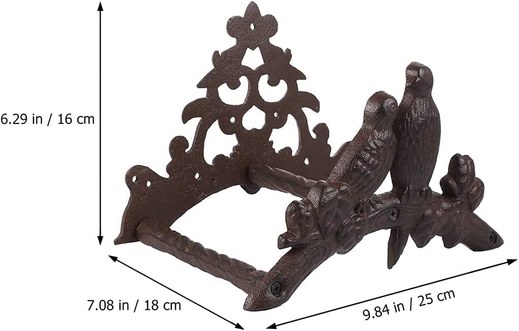 Soporte de Manguera de jardín Soportes de Manguera de Montaje en Pared de Hierro Fundido Carrete de Manguera montado en la Pared Soporte de Manguera Decorativo for Patio Exterior