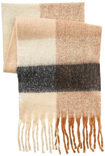 Mud Pie Womens Women's Neutral Check ScarfMud Pie Women's Neutral Check Scarf2