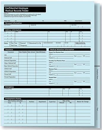 Confidential-Employee-Medical-Record-Folders
