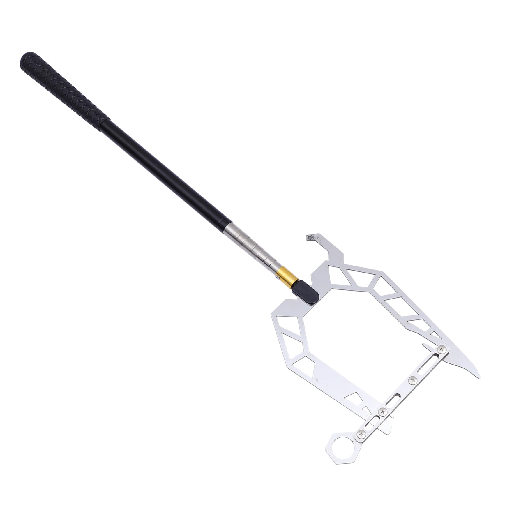 GALPADA Extendable Pole Boat Hook for Docking Telescopic Fish Wire Comfortable Grip for Multi-use Boats Accessories