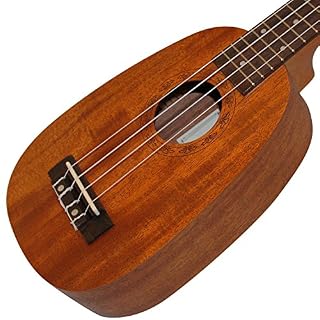 en dents de scie en acajou Ukulélé avec préampli, guide de démarrage rapide, support, Sac de transport et tuner - Les Beatles, Paul McCartney, John Lennon, RIngo Starr, George Harrison en dents de scie en acajou Ukulélé avec préampli, guide de démarrage rapide, support, Sac de transport et tuner – Image 5