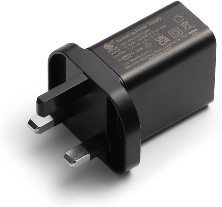 OROROORORO 5V 3A Adapter/Charger for Heated Apparel and Accessories