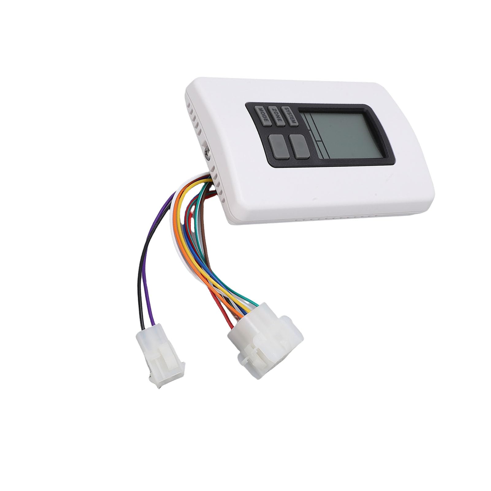 Termostat Cyfrowy, Termostat Kontroli Temperatury z Wyraźnym Cyfrowym Ekranem, Zamiennik Klimatyzatora RV Serii Mach, Idealny do Systemu Zasilania 12 V, Chłodzenia, Ogrzewania i Wentylacji