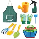 ✔【Bonne expérience éducative】 Encouragez le développement d'apprentissage précoce avec ces outils de jardin pour enfants. Aide les enfants à développer leurs capacités pratiques et la coordination œil-main Gardez vos enfants au frais et au naturel.