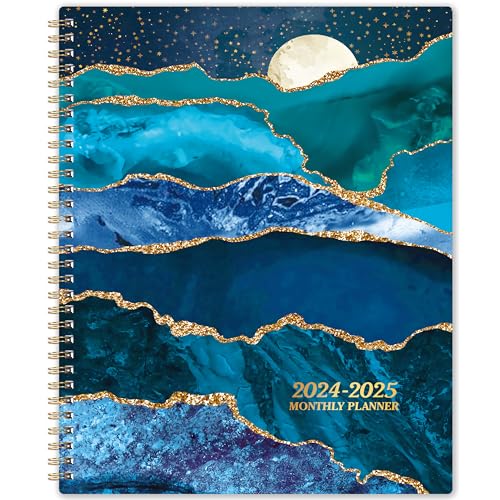 2024-2025 Monthly Planner/Calendar - 2 Year Monthly Planner 2024-2025, Jan 2024 - Dec 2025, 9" × 11", 24 Months Planner, Monthly Tabs, Twin-Wire Binding, Holidays, Notes Pages
