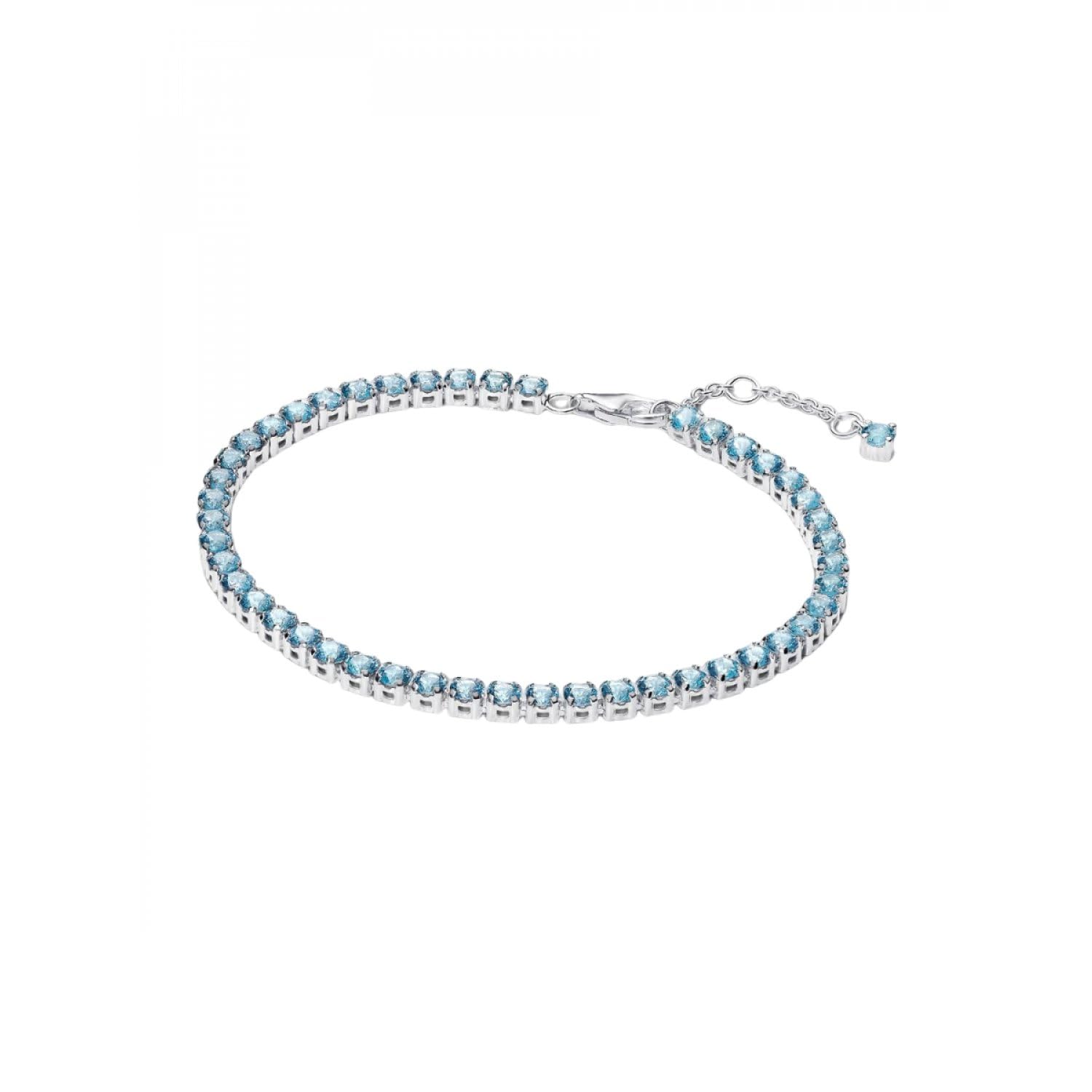 PANDORA Bracciale senza tempo 591469C03-18 Tennis blu
