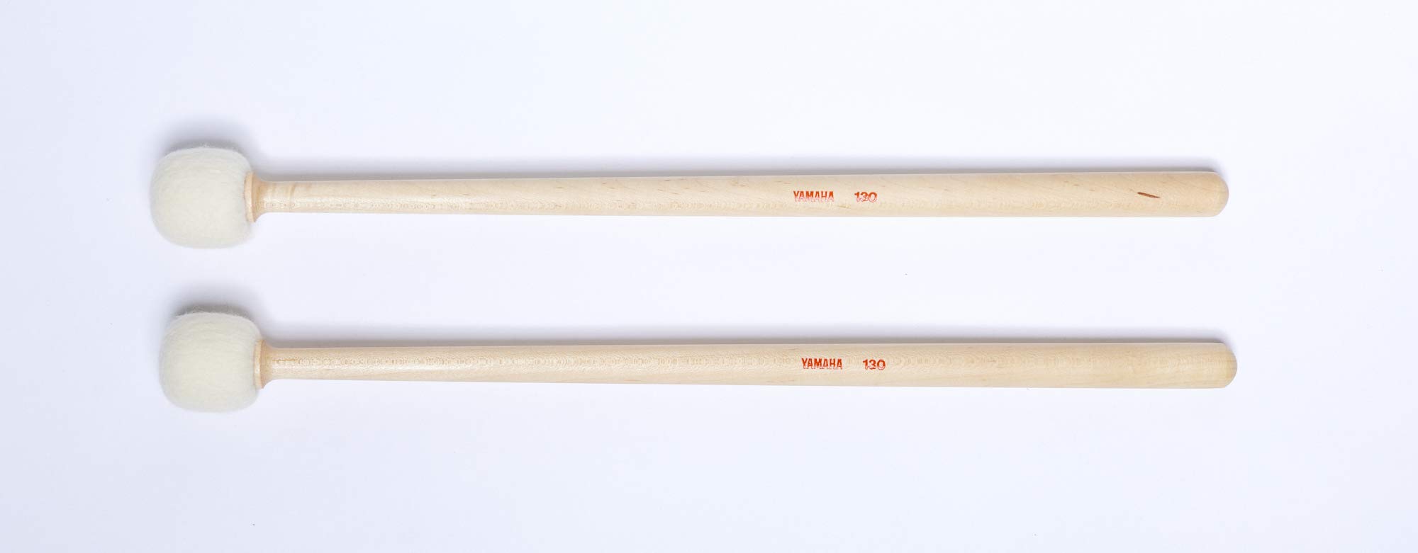 YAMAHA Timpani Mallet NO130 Bacchette da Pugno, in Acero, Tre Modelli disponibili duro, medio e morbido