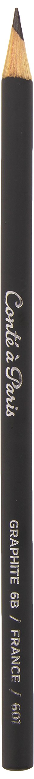 Conté à Paris Graphite 6B Sketch Pencil Grey Pack of 2